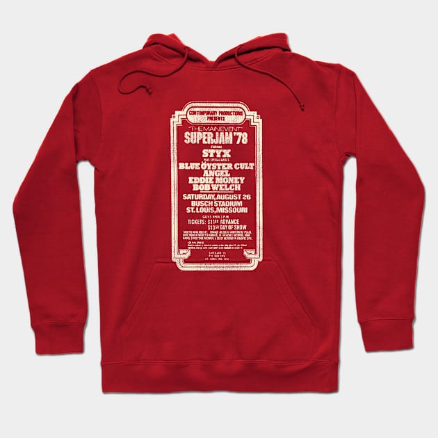 SuperJam '78 Hoodie by KevShults